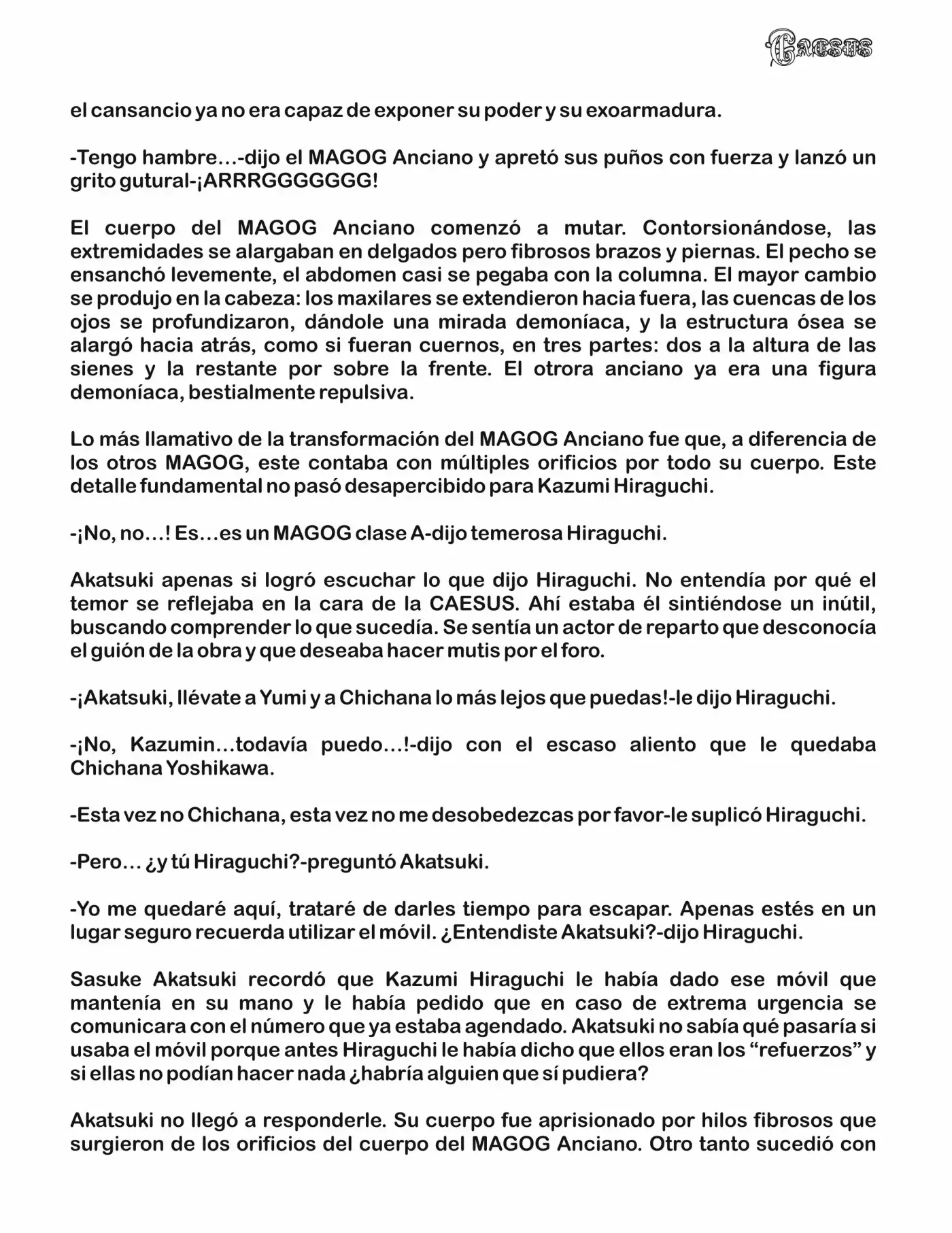 Caesus (Novela) - Capítulo 5 - Página 5 - LectorTMOo