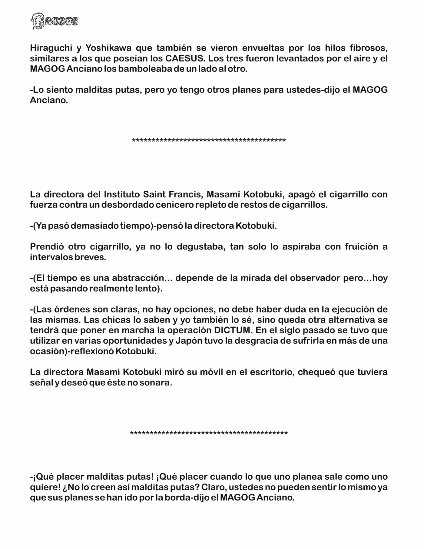 Caesus (Novela) - Capítulo 5 - Página 6 - LectorTMOo