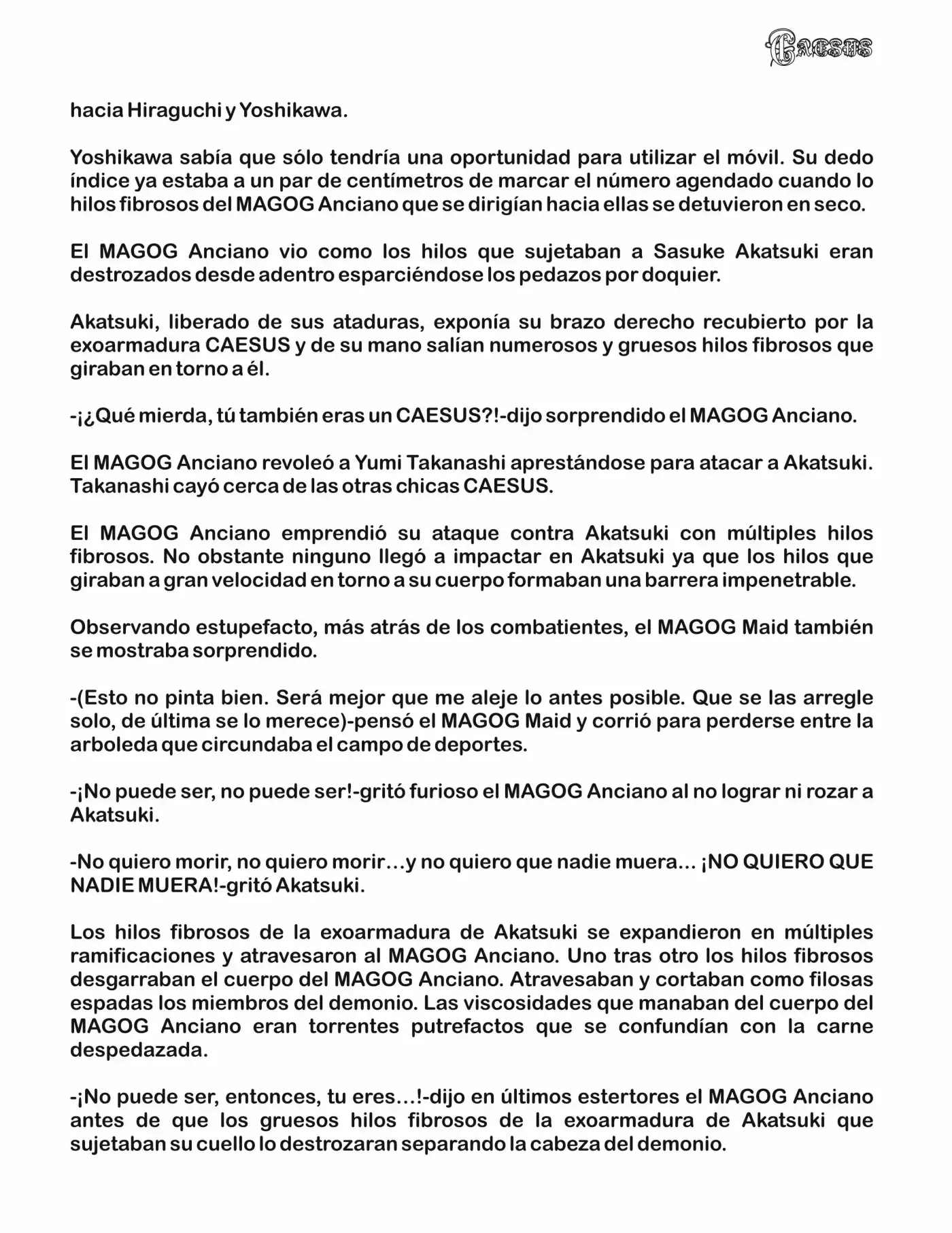 Caesus (Novela) - Capítulo 5 - Página 9 - LectorTMOo