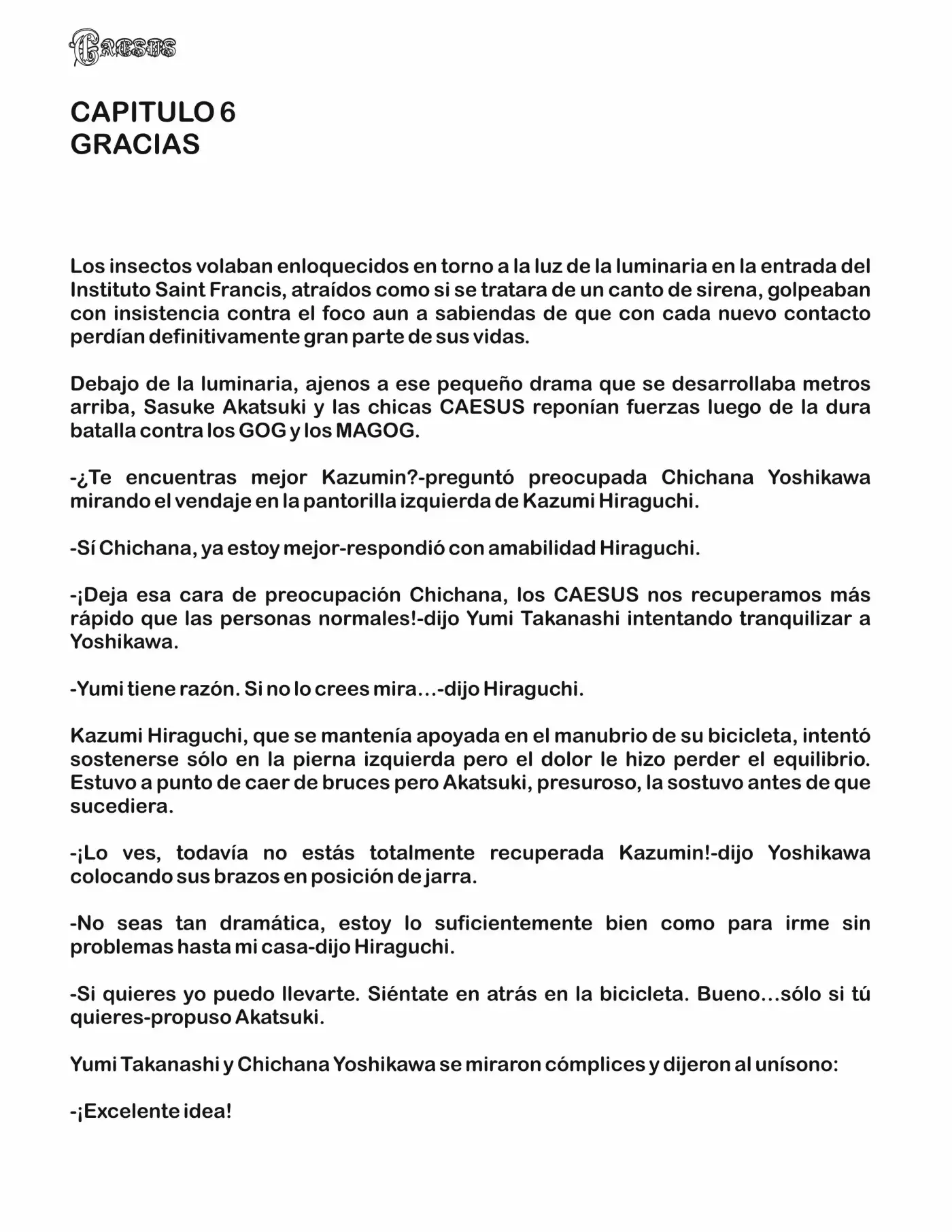 Caesus (Novela) - Capítulo 6 - Página 4 - LectorTMOo