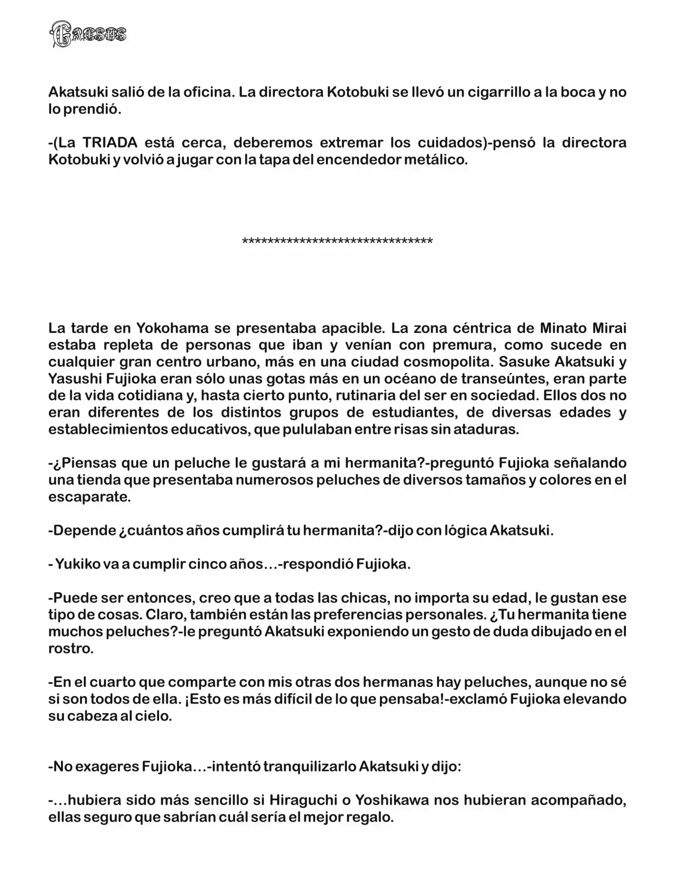 Caesus (Novela) - Capítulo 7 - Página 9 - LectorTMOo