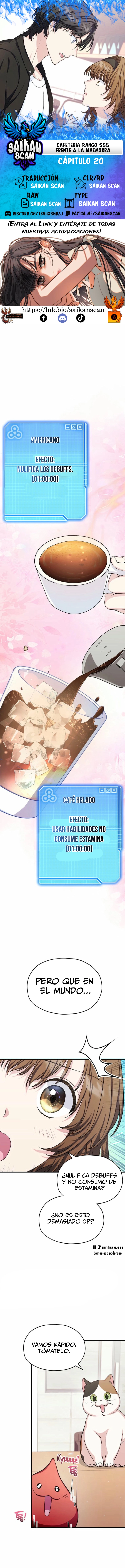 Cafetería De Grado SSS Frente A La Mazmorra - Capítulo 20 - Página 1 - LectorTMOo