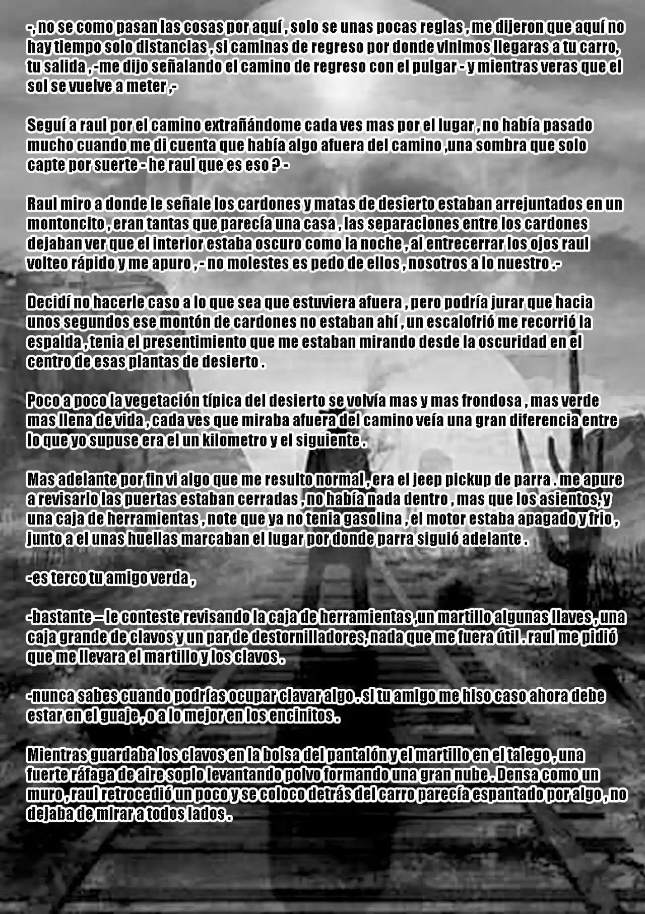 Caminantes Del Desierto (Novela) - Capítulo 2 - Página 5 - LectorTMOo