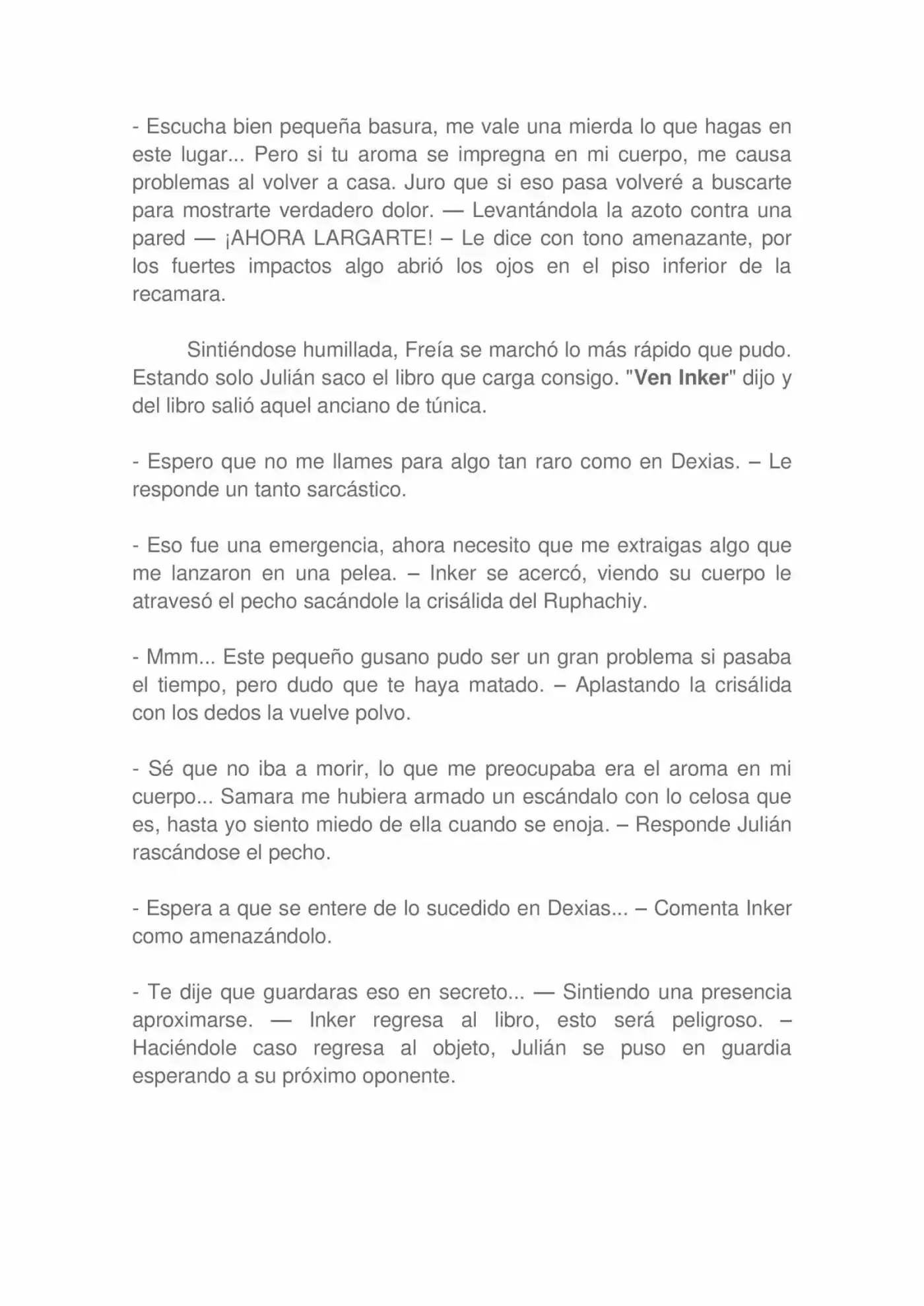 Camino: Hacia Un Cielo Azul (Novela) - Capítulo 24.20 - Página 7 - LectorTMOo
