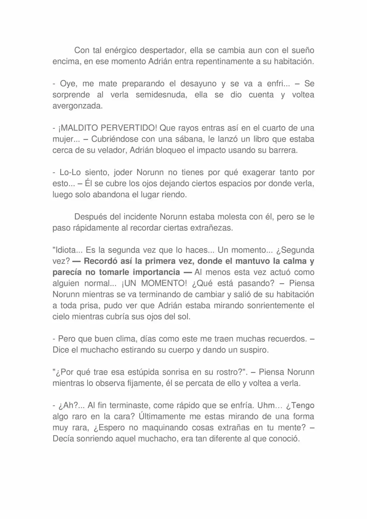 Camino: Hacia Un Cielo Azul (Novela) - Capítulo 25 - Página 3 - LectorTMOo