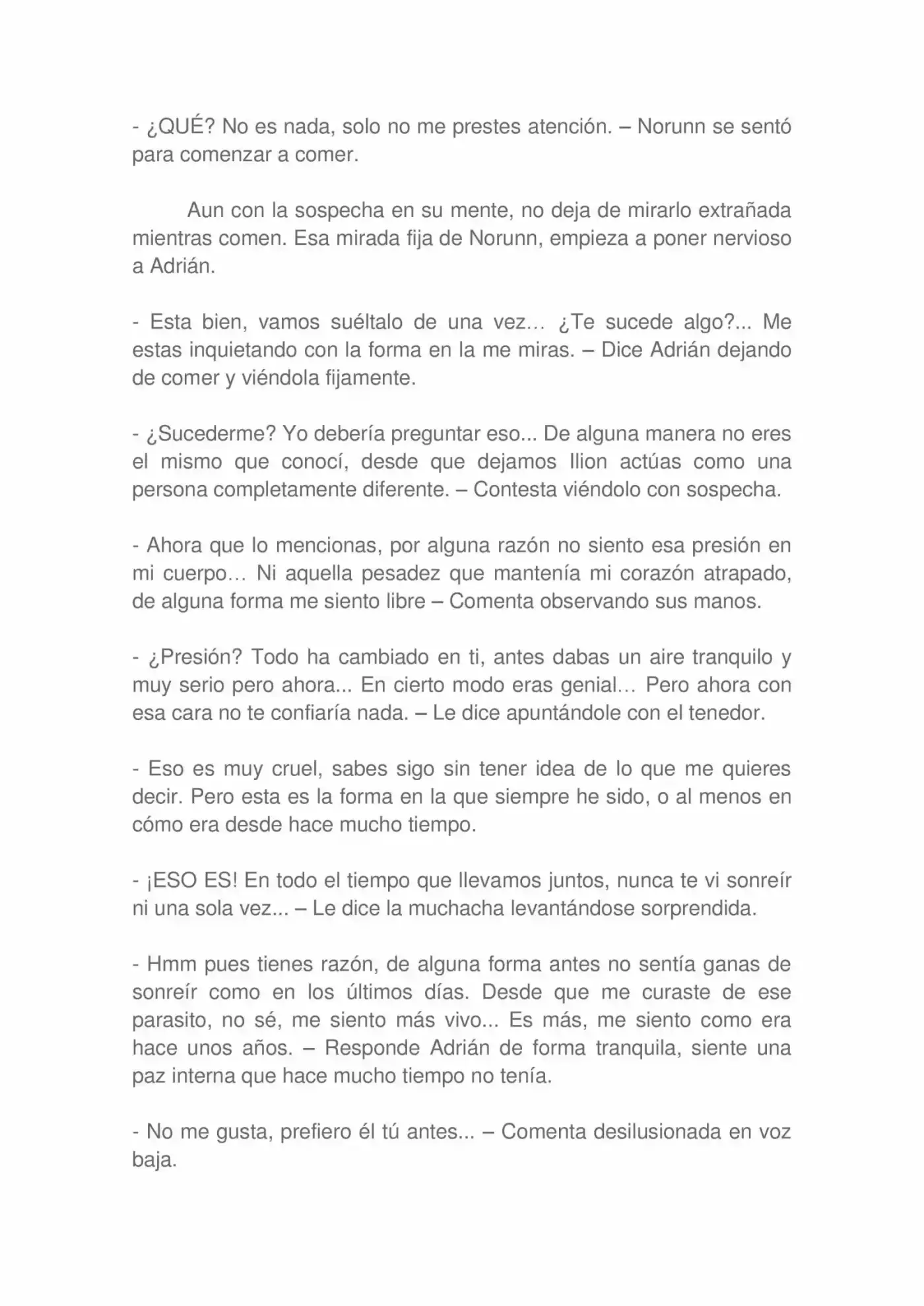 Camino: Hacia Un Cielo Azul (Novela) - Capítulo 25 - Página 4 - LectorTMOo