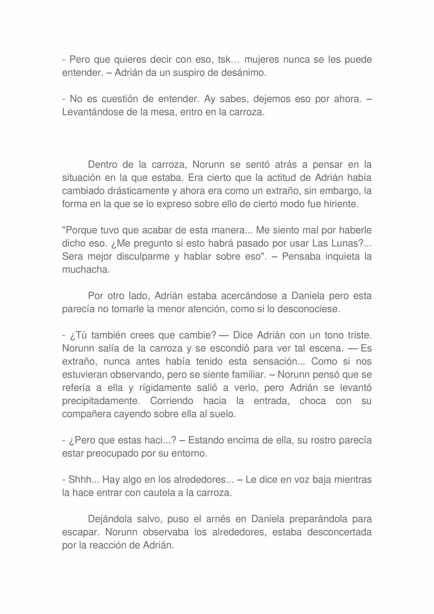 Camino: Hacia Un Cielo Azul (Novela) - Capítulo 25 - Página 5 - LectorTMOo