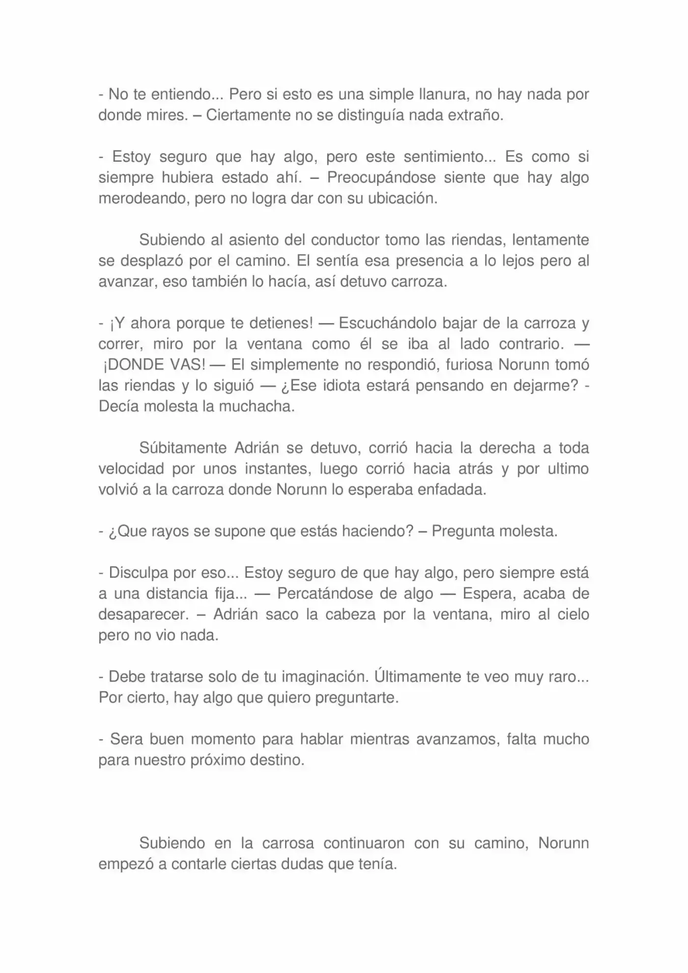 Camino: Hacia Un Cielo Azul (Novela) - Capítulo 25 - Página 6 - LectorTMOo