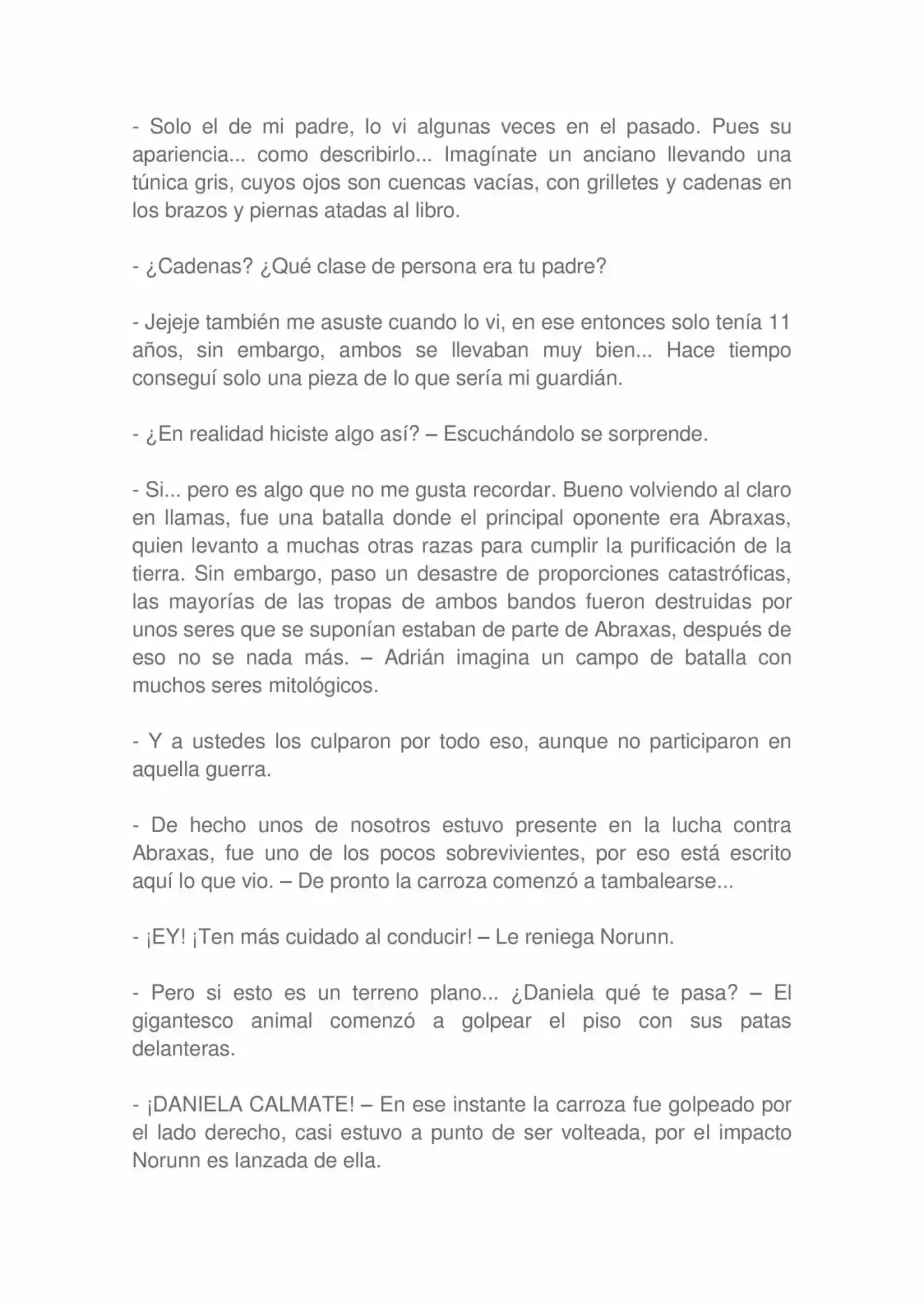 Camino: Hacia Un Cielo Azul (Novela) - Capítulo 25 - Página 8 - LectorTMOo