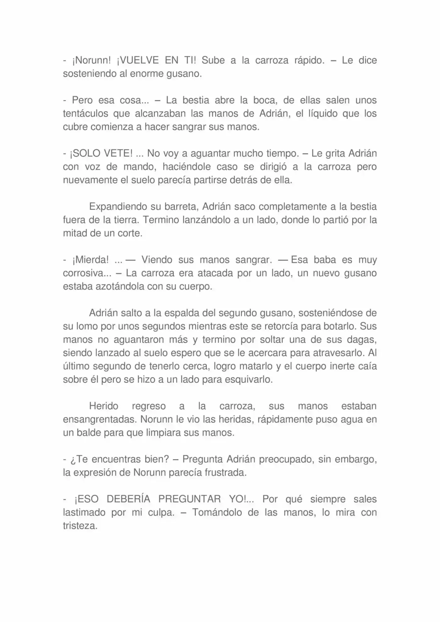 Camino: Hacia Un Cielo Azul (Novela) - Capítulo 25 - Página 10 - LectorTMOo