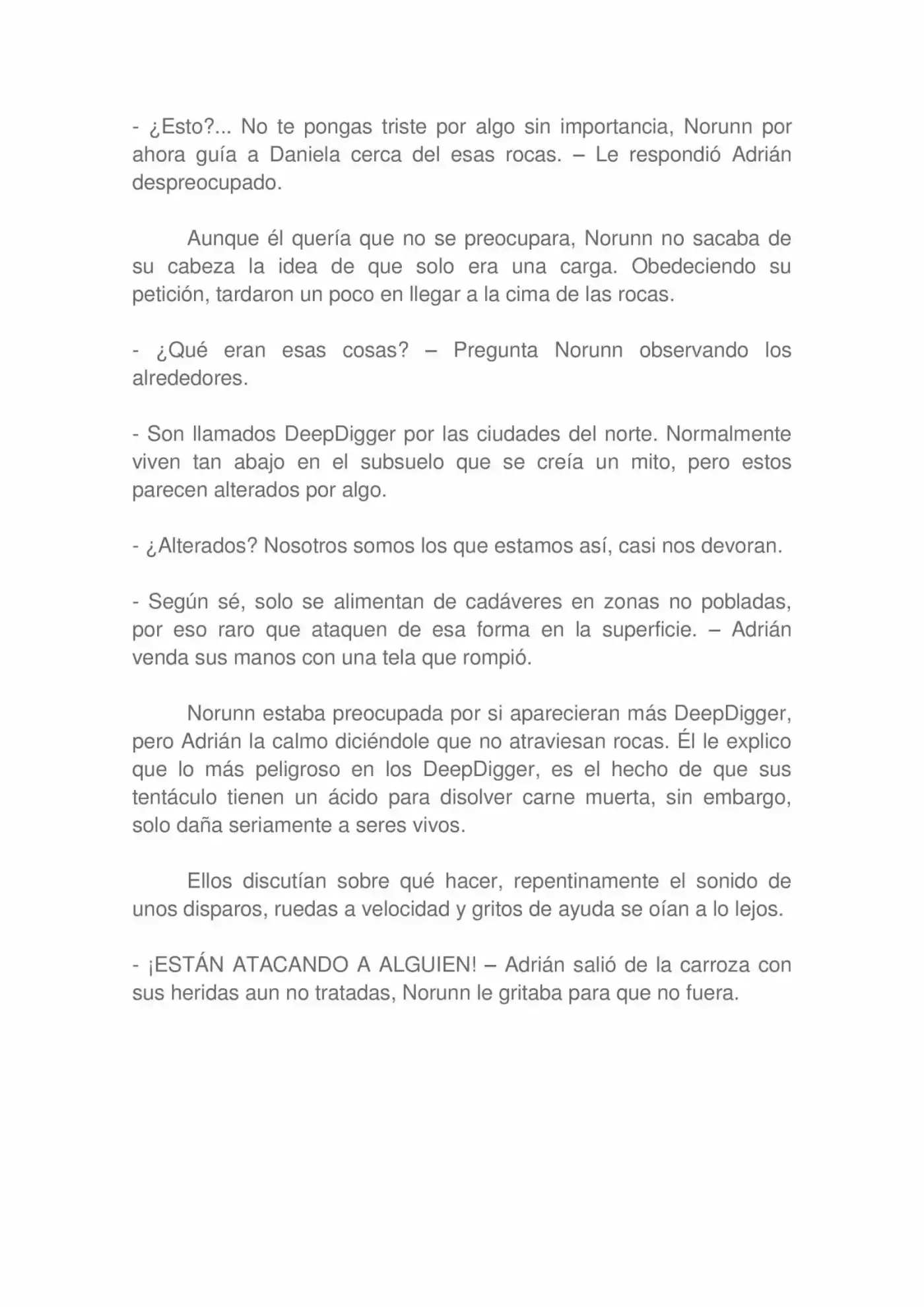 Camino: Hacia Un Cielo Azul (Novela) - Capítulo 25 - Página 11 - LectorTMOo