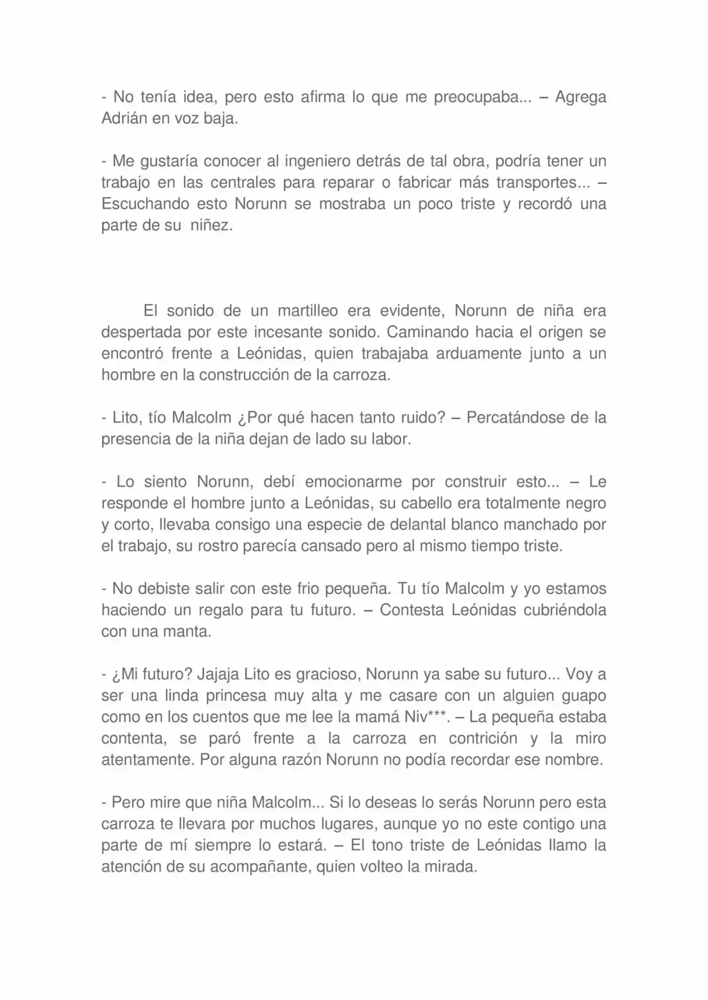 Camino: Hacia Un Cielo Azul (Novela) - Capítulo 26 - Página 7 - LectorTMOo