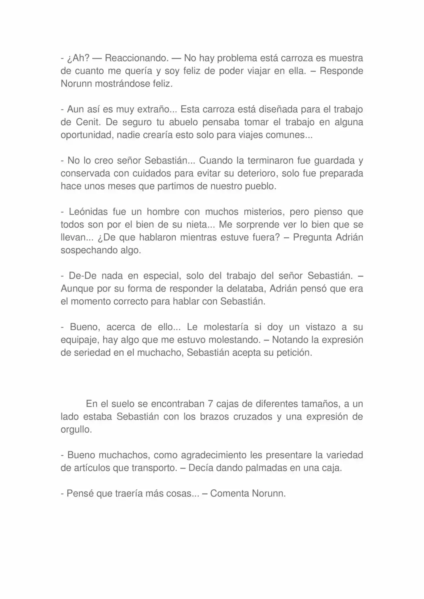 Camino: Hacia Un Cielo Azul (Novela) - Capítulo 26 - Página 9 - LectorTMOo