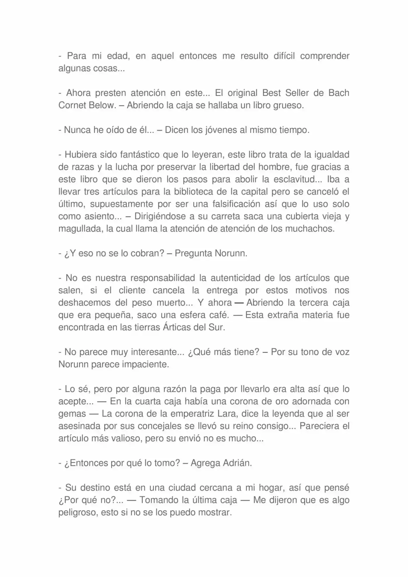 Camino: Hacia Un Cielo Azul (Novela) - Capítulo 26 - Página 11 - LectorTMOo