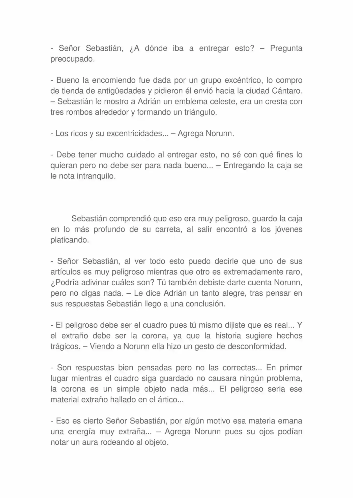 Camino: Hacia Un Cielo Azul (Novela) - Capítulo 26 - Página 13 - LectorTMOo