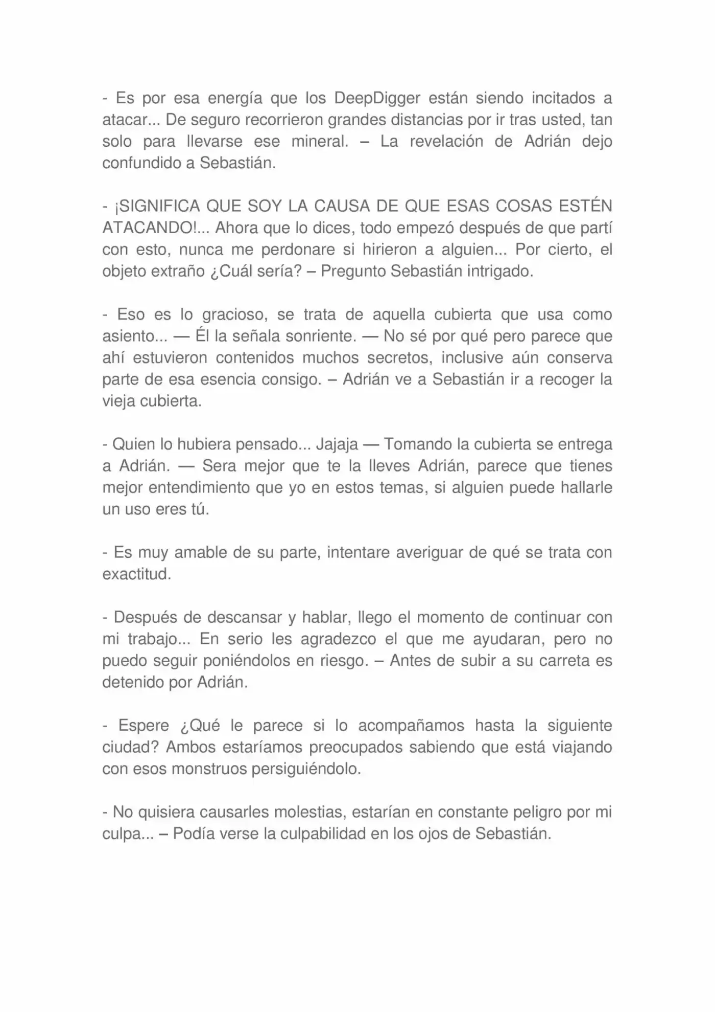 Camino: Hacia Un Cielo Azul (Novela) - Capítulo 26 - Página 14 - LectorTMOo