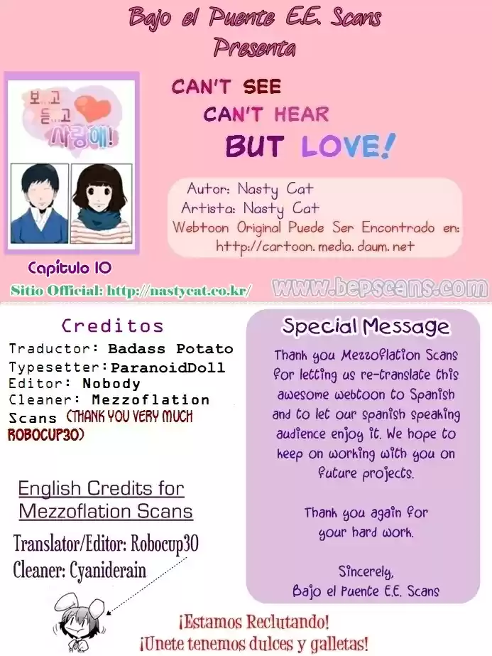 Can't See Can't Hear But Love - Capítulo 10 - Página 19 - LectorTMOo