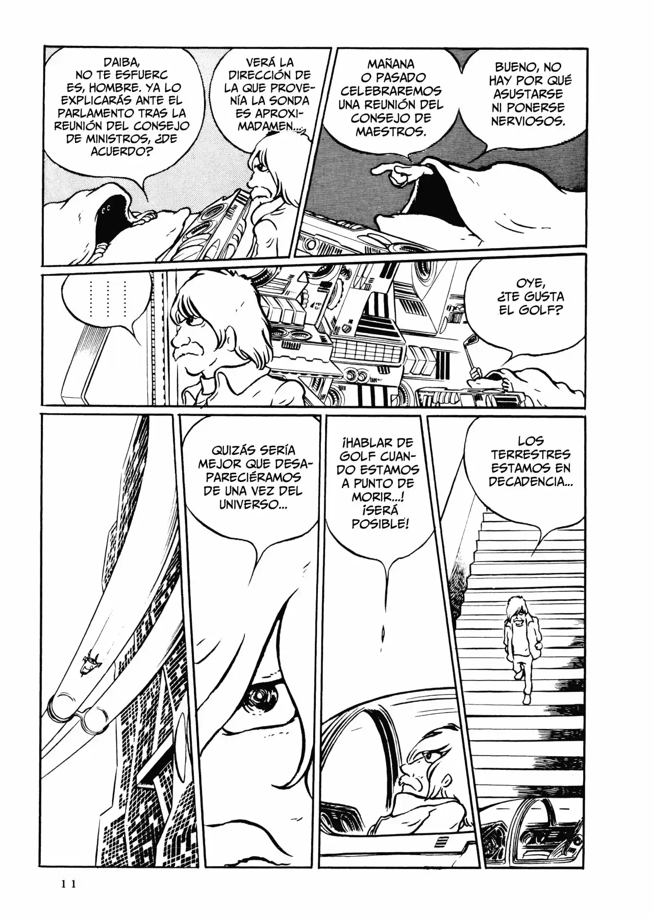 Capitan Harlock capítulo 1 página 11
