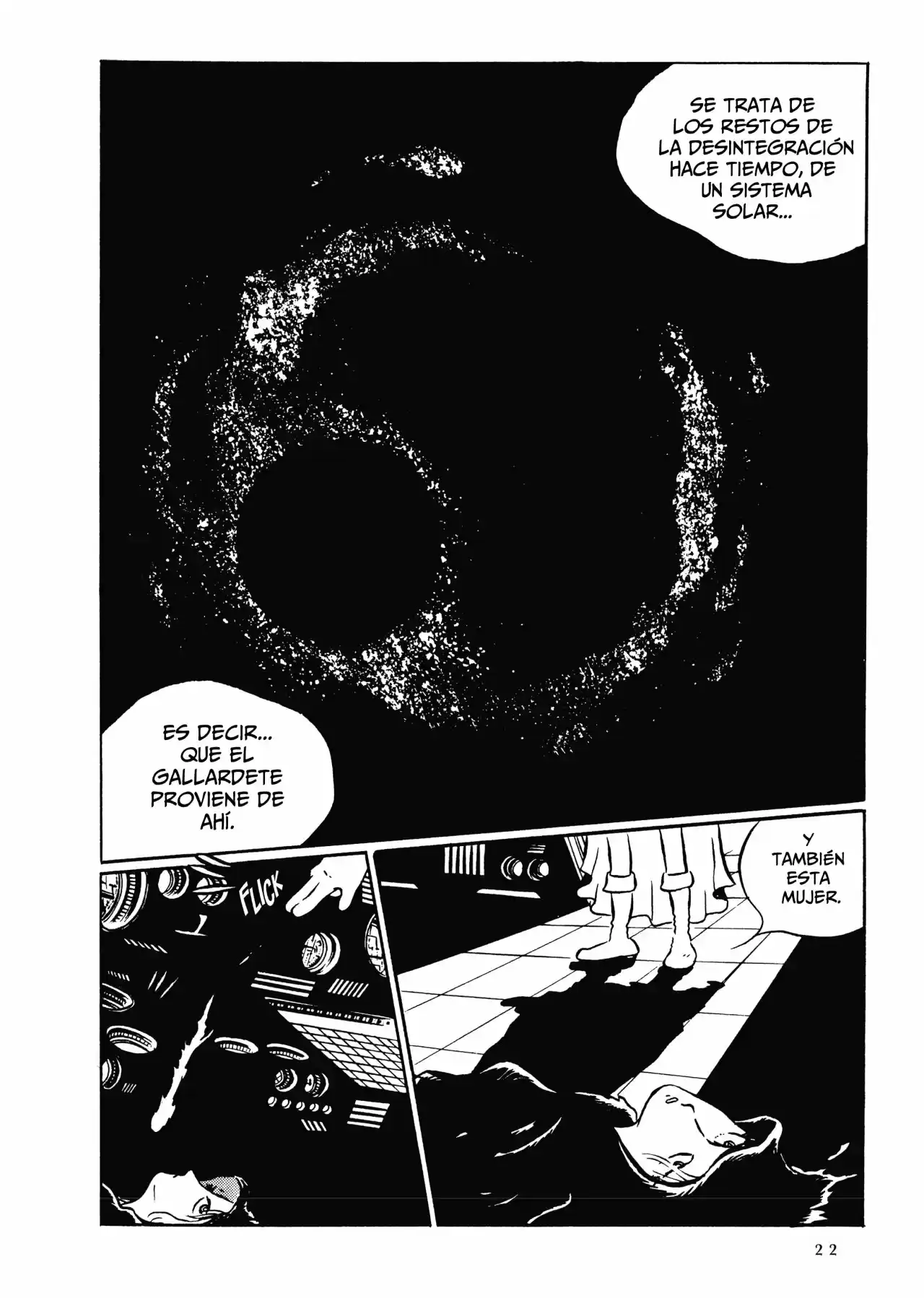 Capitan Harlock capítulo 1 página 22