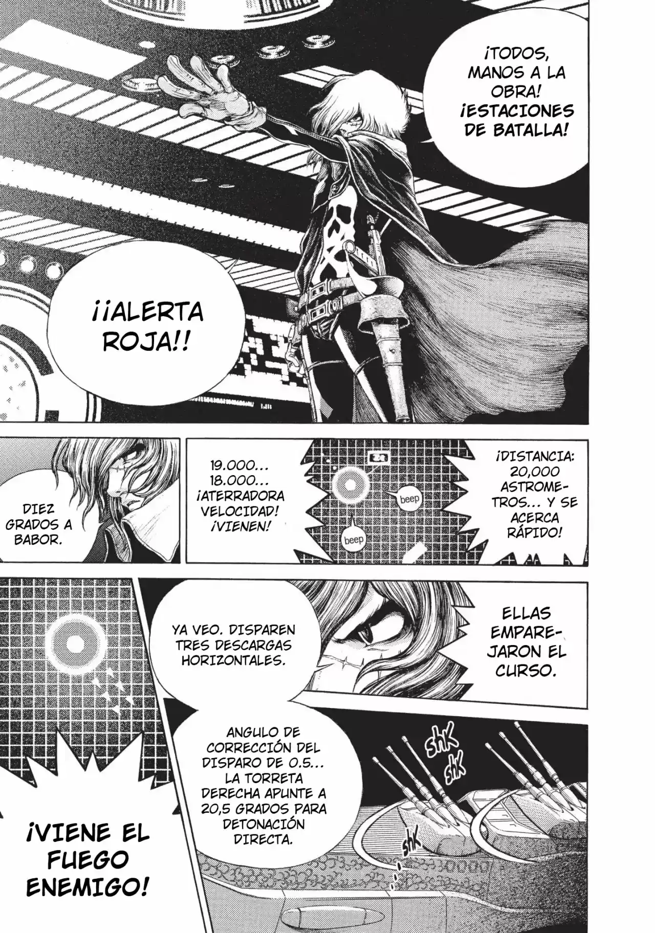 Capitan Harlock capítulo 2 página 4