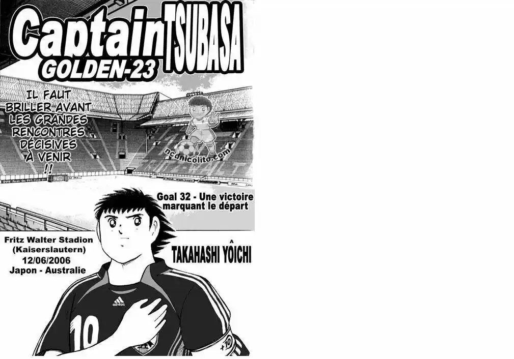 Captain Tsubasa Golden 23 - Capítulo 32 - Página 1 - LectorTMOo