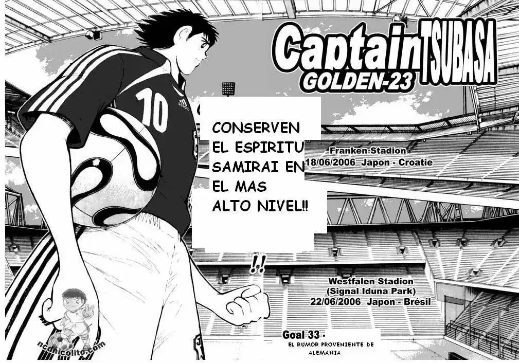 Captain Tsubasa Golden 23 - Capítulo 33 - Página 3 - LectorTMOo
