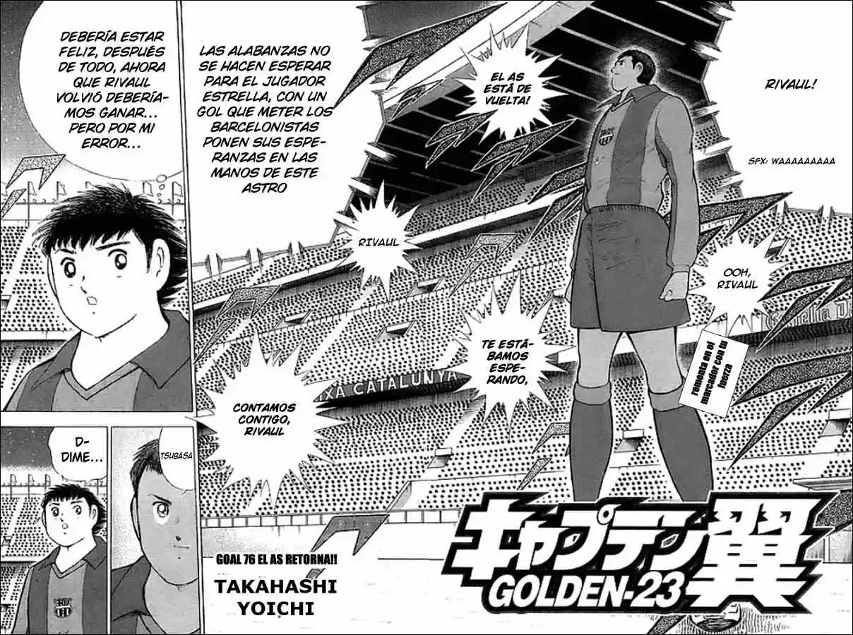 Captain Tsubasa Golden 23 - Capítulo 76 - Página 2 - LectorTMOo