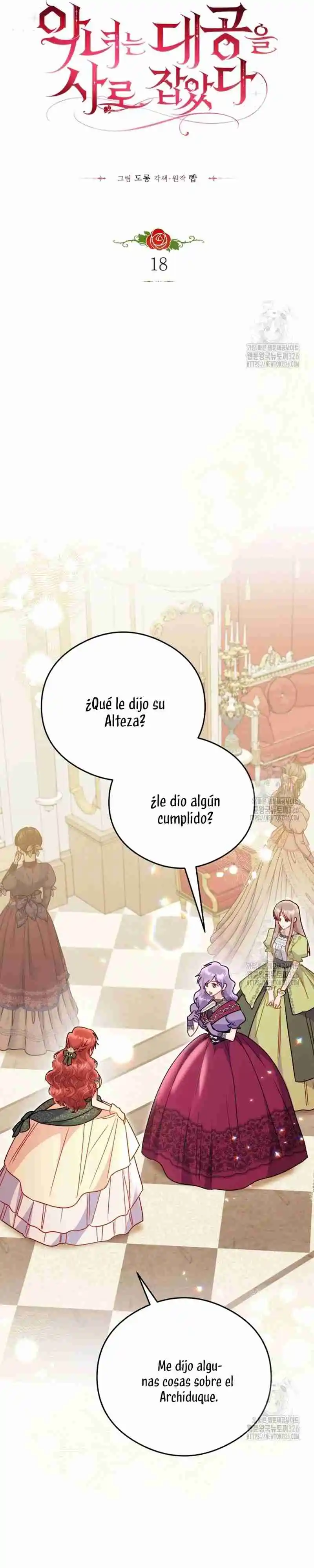 Capturé El Corazón Del Gran Duque Siendo Una Villana - Capítulo 18 - Página 4 - LectorTMOo