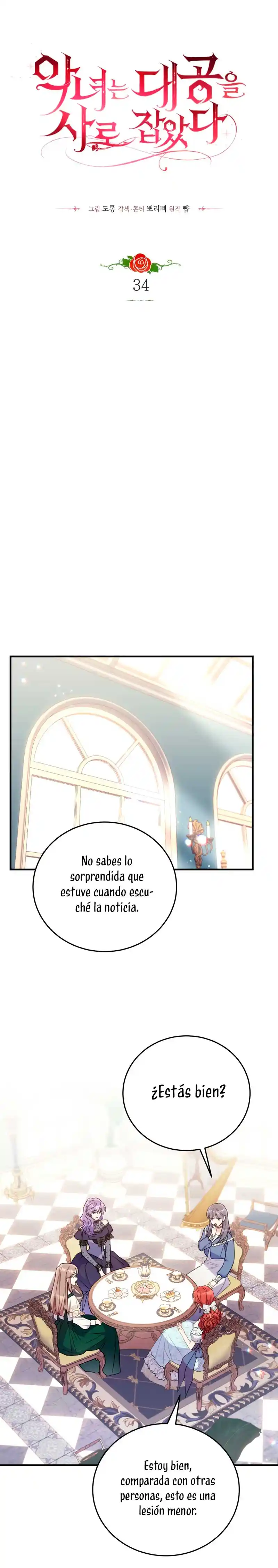 Capturé El Corazón Del Gran Duque Siendo Una Villana - Capítulo 34 - Página 12 - LectorTMOo