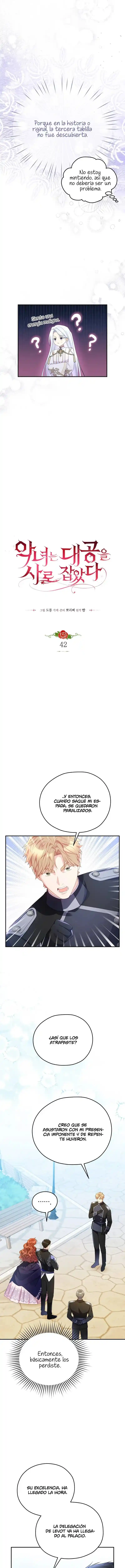 Capturé El Corazón Del Gran Duque Siendo Una Villana - Capítulo 42 - Página 6 - LectorTMOo