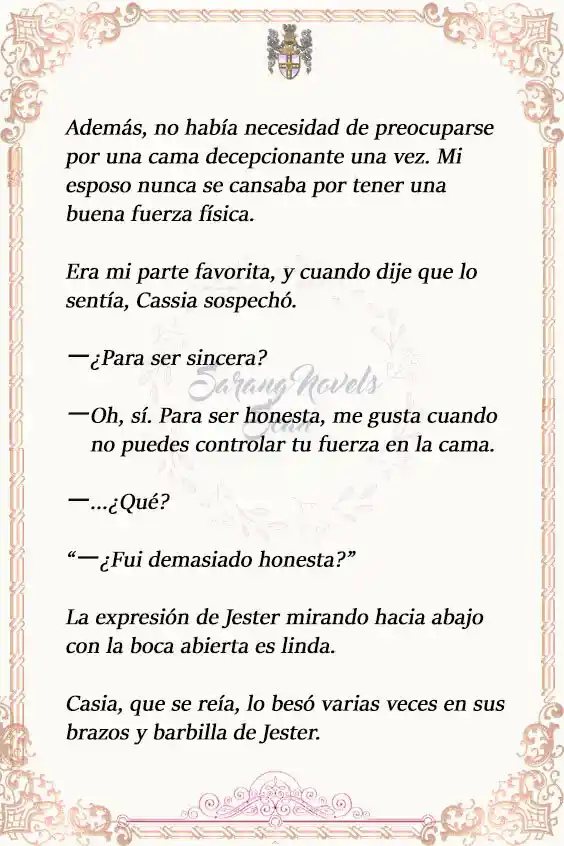 Cariño, Haré Huelga (Novela) - Capítulo 104 - Página 6 - LectorTMOo