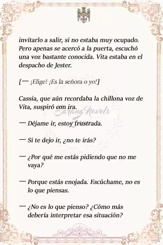Cariño, Haré Huelga (Novela) - Capítulo 19 - Página 9 - LectorTMOo
