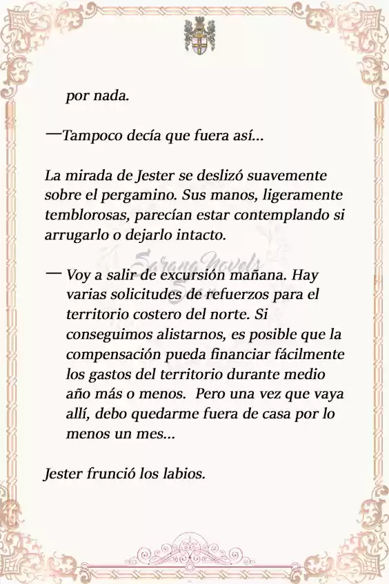 Cariño, Haré Huelga (Novela) - Capítulo 35 - Página 7 - LectorTMOo