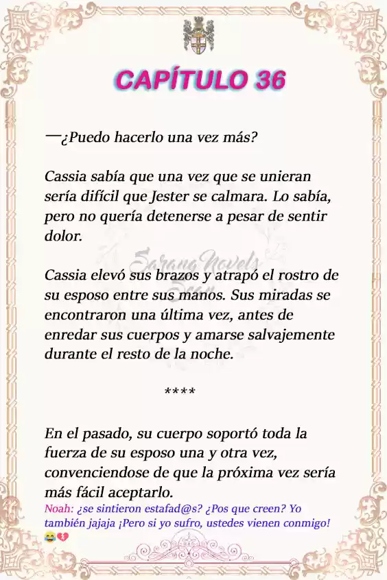 Cariño, Haré Huelga (Novela) - Capítulo 36 - Página 3 - LectorTMOo