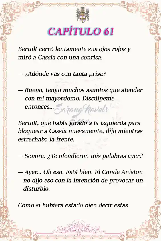 Cariño, Haré Huelga (Novela) - Capítulo 61 - Página 3 - LectorTMOo