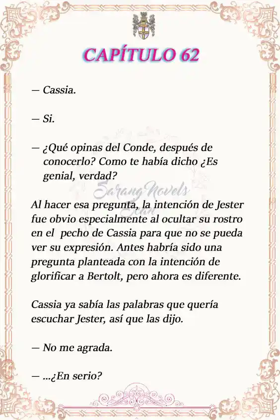 Cariño, Haré Huelga (Novela) - Capítulo 62 - Página 3 - LectorTMOo