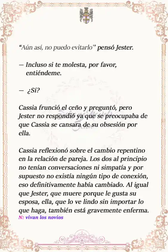 Cariño, Haré Huelga (Novela) - Capítulo 62 - Página 8 - LectorTMOo