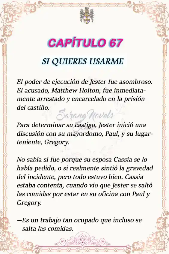 Cariño, Haré Huelga (Novela) - Capítulo 67 - Página 3 - LectorTMOo