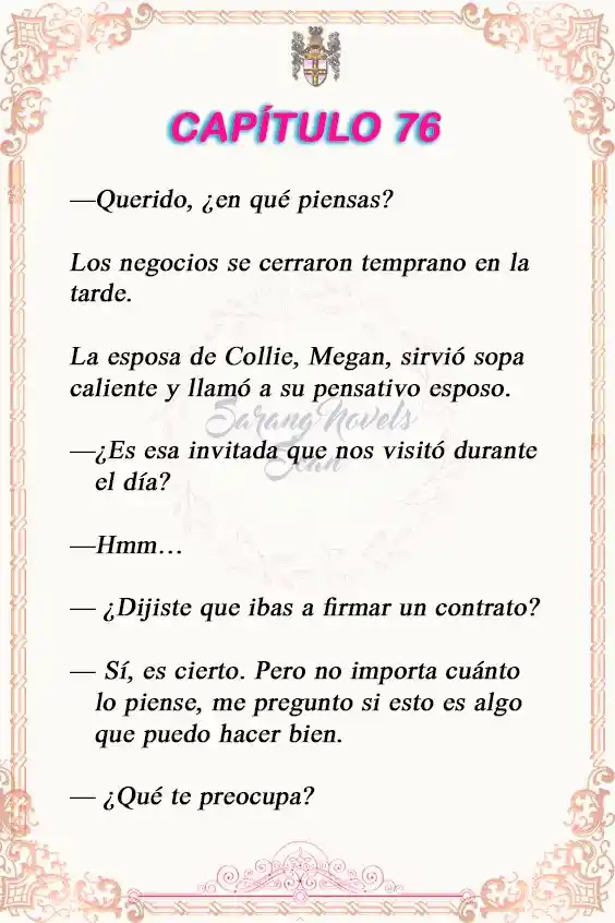 Cariño, Haré Huelga (Novela) - Capítulo 76 - Página 3 - LectorTMOo