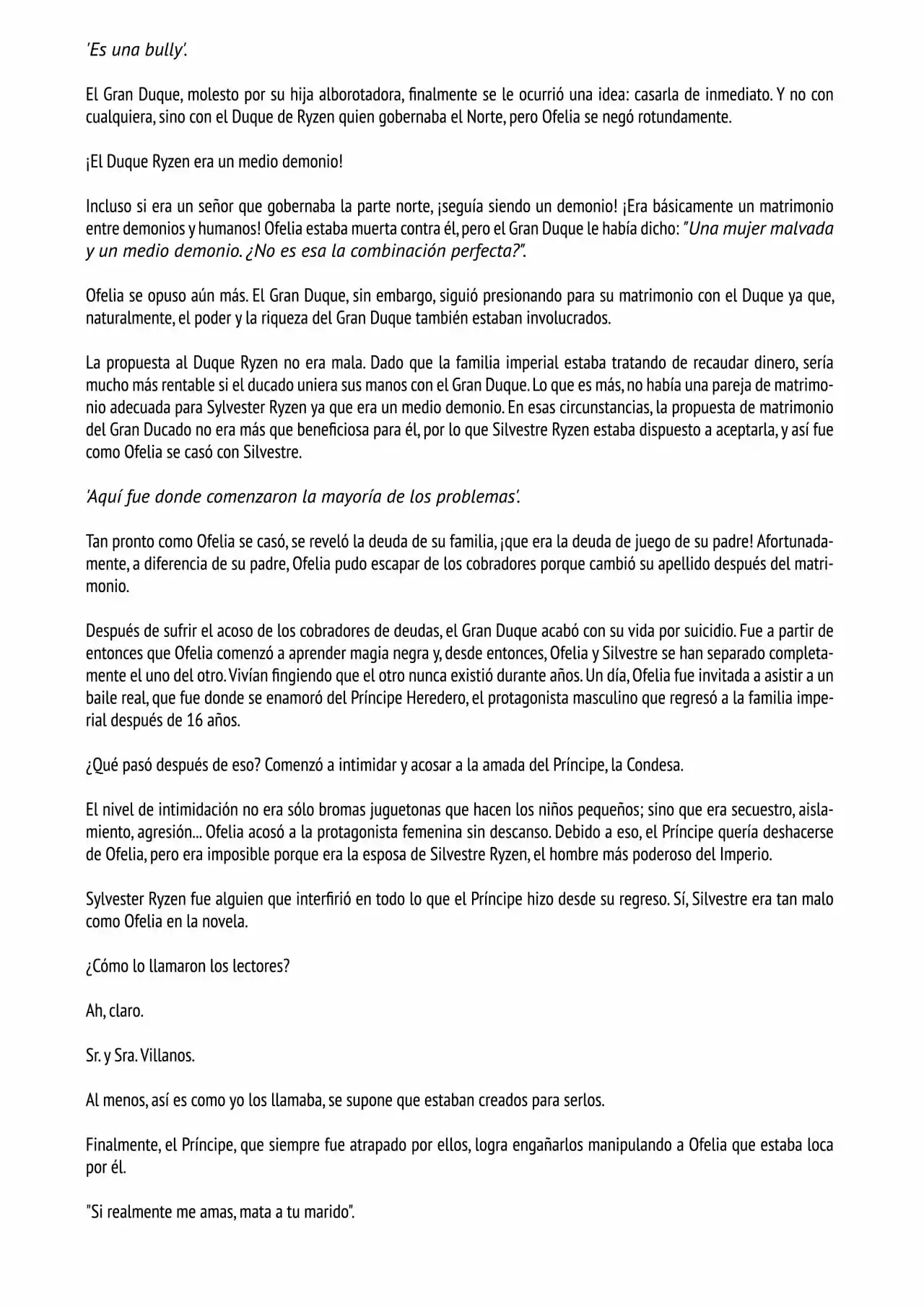 Cariño, ¿por Qué No Podemos Divorciarnos? (Novela) capítulo 1 página 5