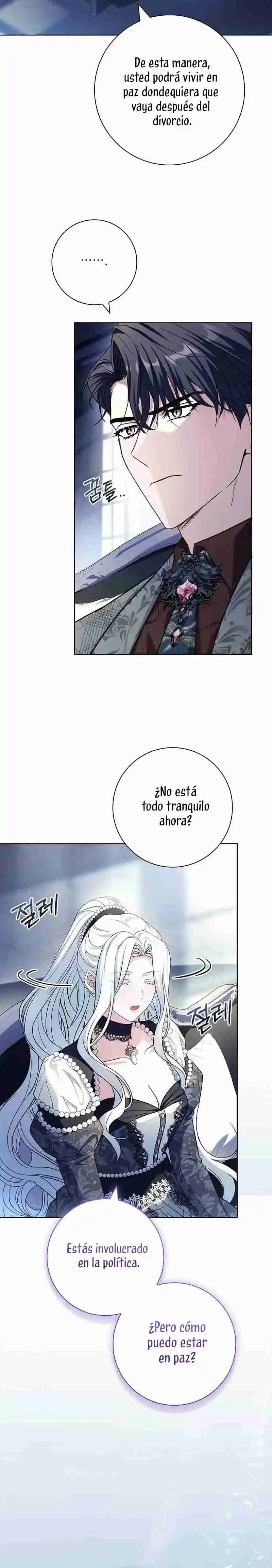 Cariño, ¿por Qué No Podemos Divorciarnos? (Novela) capítulo 61 página 18