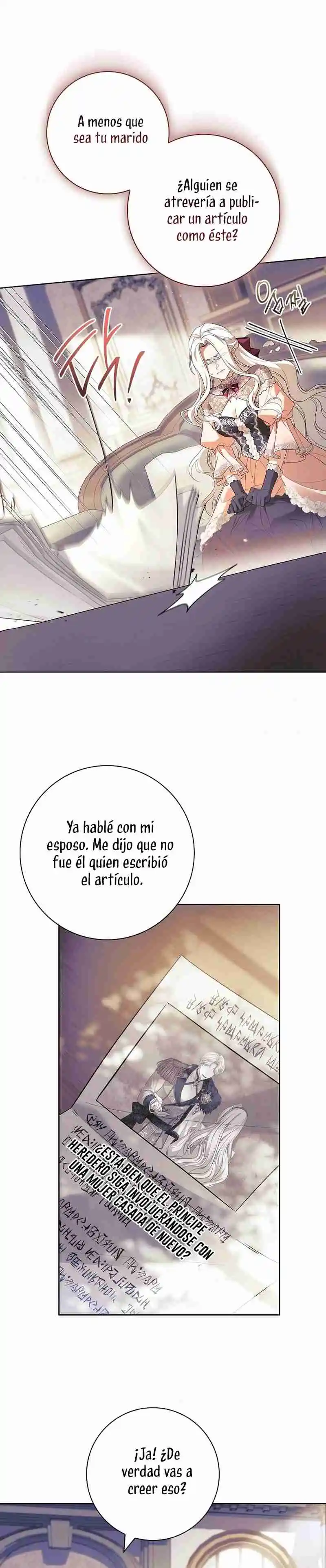 Cariño, ¿por Qué No Podemos Divorciarnos? (Novela) capítulo 63 página 22