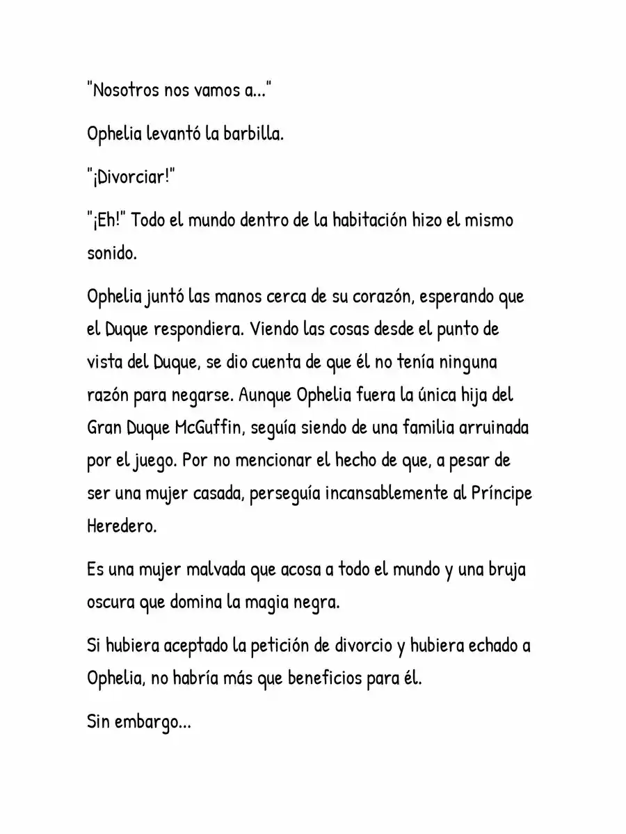 Cariño, ¿por Qué No Puedo Divorciarme? (Novela) - Capítulo 1 - Página 5 - LectorTMOo