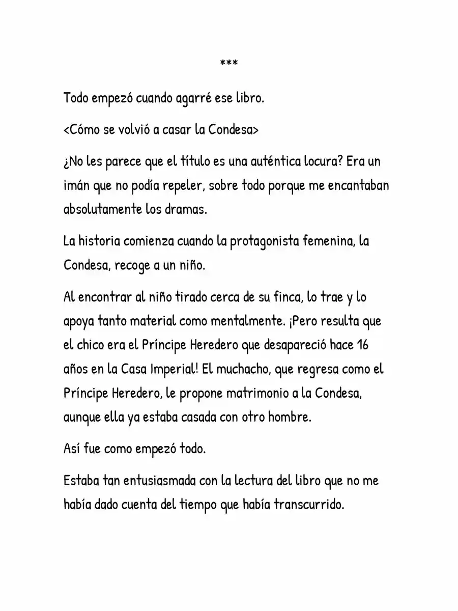 Cariño, ¿por Qué No Puedo Divorciarme? (Novela) - Capítulo 1 - Página 7 - LectorTMOo