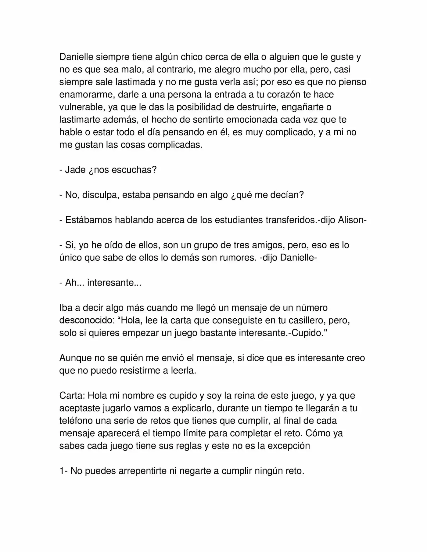 Cartas De Amor A Principios De Verano - Capítulo 1 - Página 4 - LectorTMOo