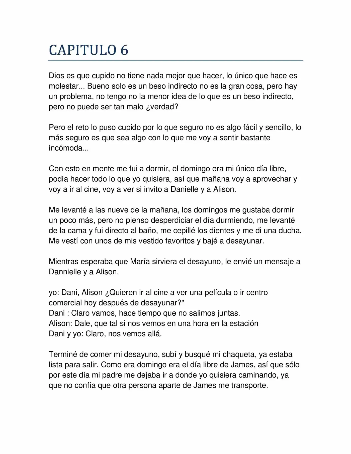 Cartas De Amor A Principios De Verano - Capítulo 6 - Página 2 - LectorTMOo