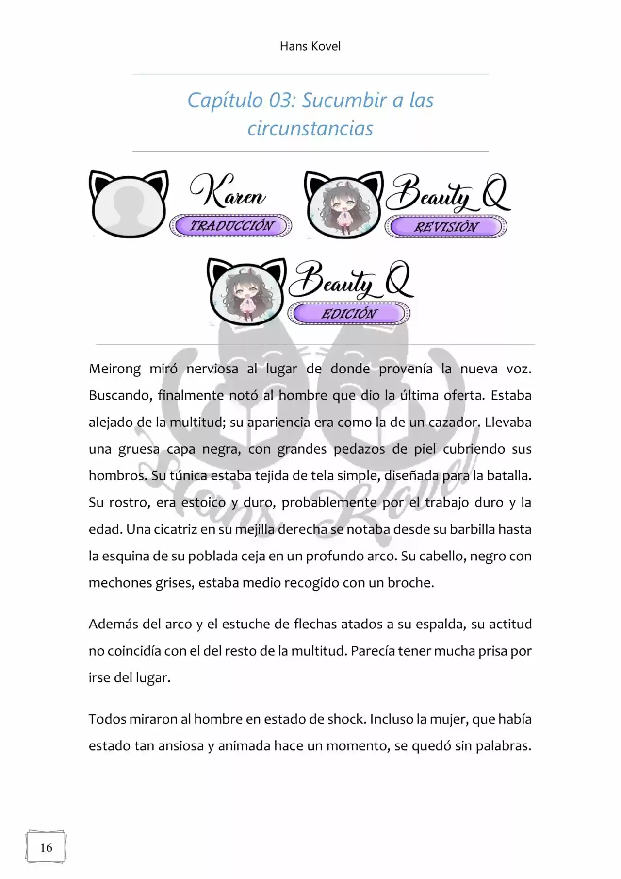 Casada Accidentalmente Con Un Dios Zorro (Novela) - Capítulo 3 - Página 6 - LectorTMOo