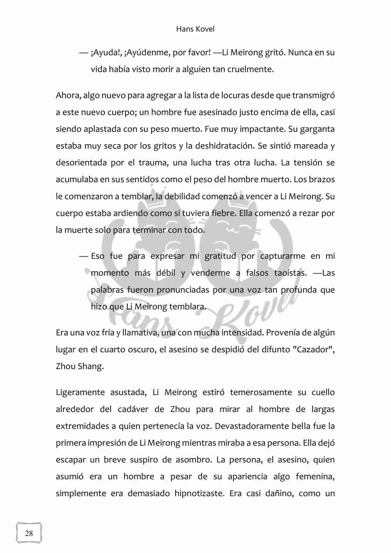 Casada Accidentalmente Con Un Dios Zorro (Novela) - Capítulo 5 - Página 7 - LectorTMOo