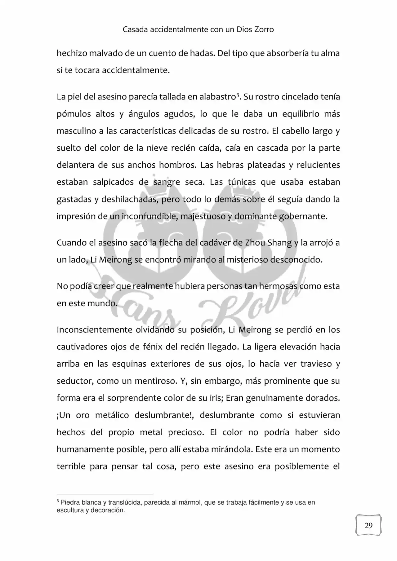 Casada Accidentalmente Con Un Dios Zorro (Novela) - Capítulo 5 - Página 8 - LectorTMOo