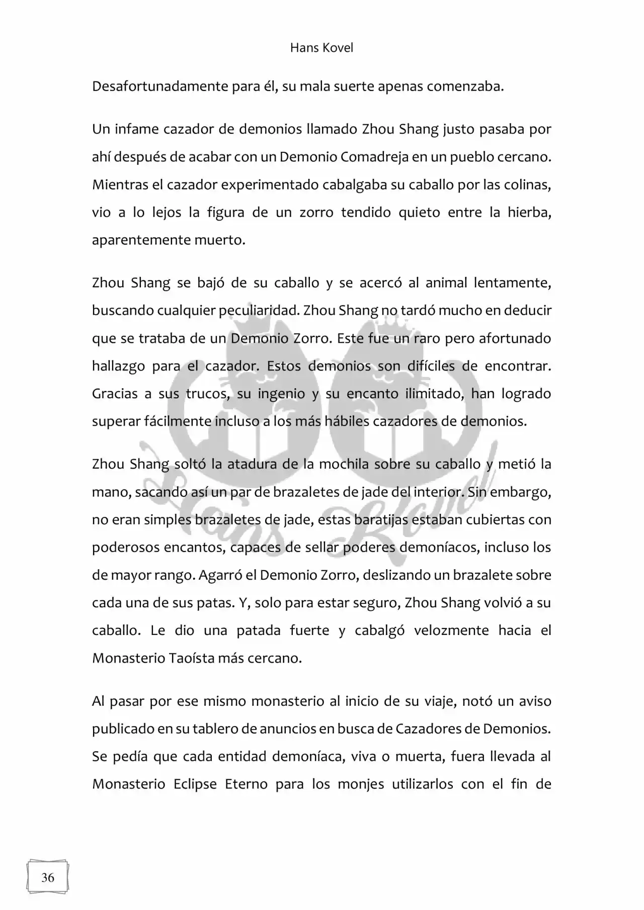 Casada Accidentalmente Con Un Dios Zorro (Novela) - Capítulo 6 - Página 7 - LectorTMOo